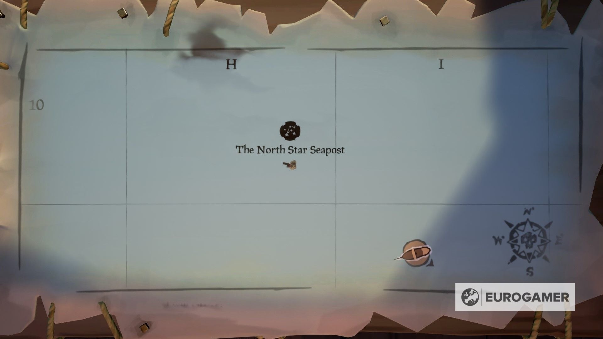 Sea of Thieves world map All island locations listed